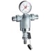 Фильтр для воды FAR 100мкм, с манометром, Max: 95 C, 25 бар, 1/2 НР