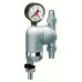 Фильтр для воды FAR 100мкм, с манометром, Max: 95 C, 25 бар, поворотный 3/4 НР
