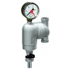Фильтр для воды FAR 100мкм, с манометром, Max: 95 C, 25 бар. поворотный 3/4 ВР