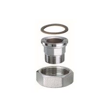 Переходник для циркуляционного насоса FAR 1 1/2 ВР - 3/4 ВР, хромированная латунь