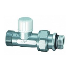Вентиль FAR запорный прямой 1/2 ВР, EPDM (аналог FV 1400 12)