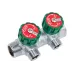 Коллектор FAR FK 3821 3412 регулирующий проходной ВР-НР 3/4"х1/2" с 2 отводами