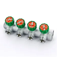 Коллектор FAR регулирующий проходной MULTIFAR 1x3/4EK с 4 контурами, FK 3824 134