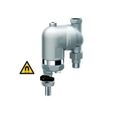 Фильтр для воды FAR 100мкм, с с магнитом , под манометр, Max: 95 C, 25 бар, поворотный 3/4 ВР-НР, FA 39M5 34100