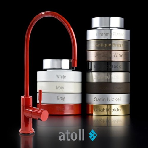 Кран питьевой atoll A-8883-CP LED (хром)