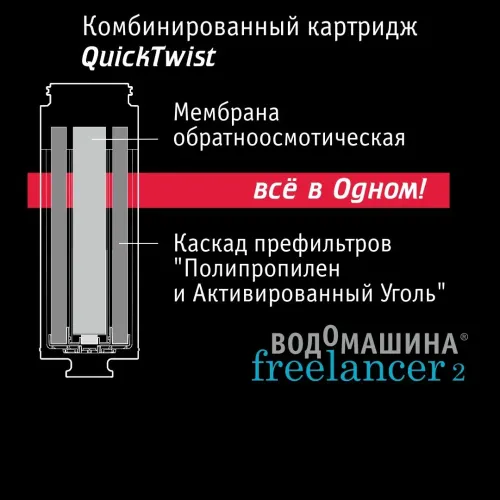 Водомашина atoll Freelancer 2 White (осмос+нагрев)