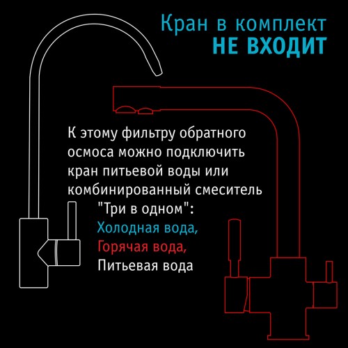 Система обратного осмоса atoll TRINITY 100M