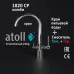 Кран комбинированный (хол/гор + питьевая) atoll 1820-CP (хром)