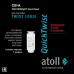 Картридж atoll TWIST 1000 CB-A (постфильтр)