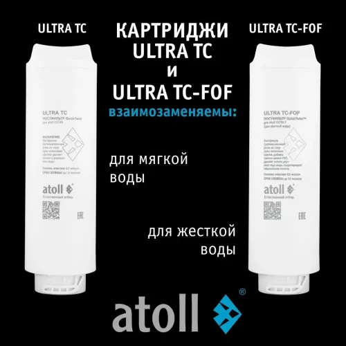 Картридж atoll ULTRA TC (постфильтр)