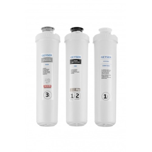 Комплект сменных картриджей для фильтра Оптима для мягкой воды