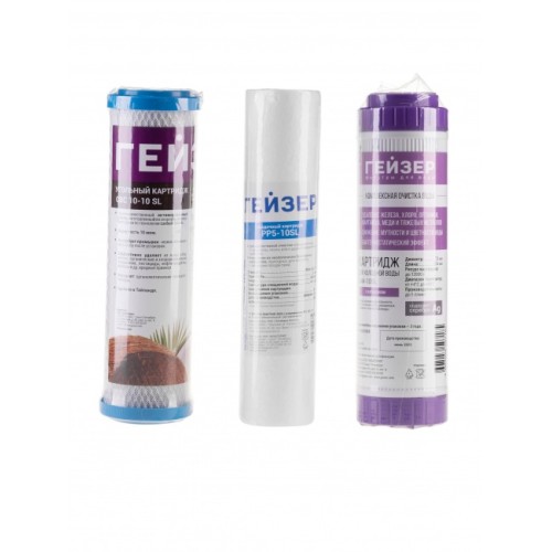 Комплект сменных элементов N1 для Гейзер Нанотек