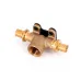Тройник Rehau 14562911001 настенный с внутренней резьбой 16-Rp1/2-16 RX+