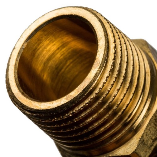 Переходник с наружной резьбой STOUT 16xR 1/2 для труб из сшитого полиэтилена аксиальный