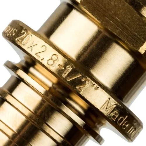 Переходник с наружной резьбой STOUT 20xR 1/2 для труб из сшитого полиэтилена аксиальный Переходник с наружной резьбой STOUT 20xR 1/2 для труб из сшитого полиэтилена аксиальный