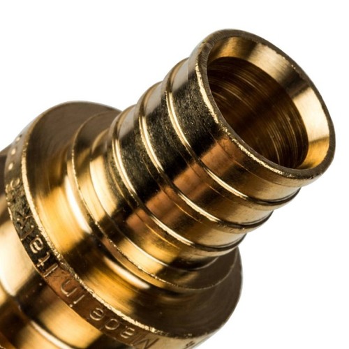 Переходник с наружной резьбой STOUT 20xR 3/4 для труб из сшитого полиэтилена аксиальный