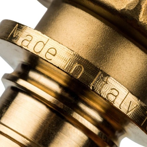 Переходник с наружной резьбой STOUT 25xR 1 для труб из сшитого полиэтилена аксиальный