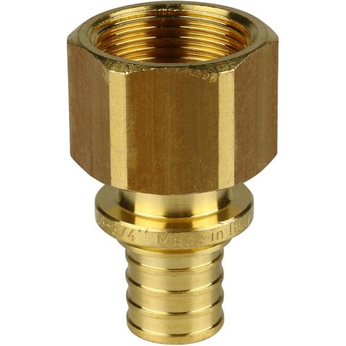 Переходник с внутренней резьбой STOUT 20xG 3/4 для труб из сшитого полиэтилена аксиальный