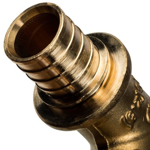 Угольник STOUT 90° 20 для труб из сшитого полиэтилена аксиальный