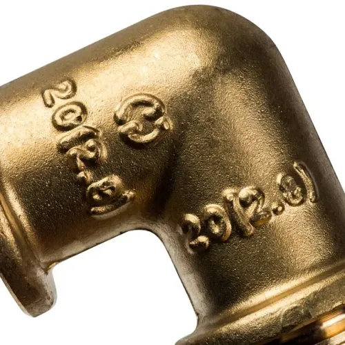 Угольник STOUT 90° 20 для труб из сшитого полиэтилена аксиальный