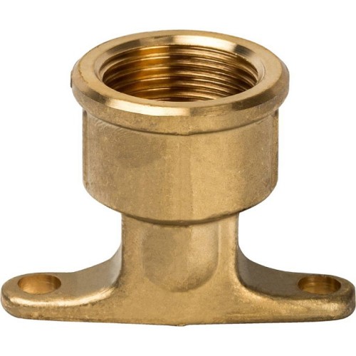 Угольник настенный с креплением STOUT 20xRp 3/4 для труб из сшитого полиэтилена аксиальный