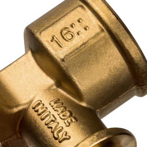 Угольник настенный с креплением STOUT 20xRp 3/4 для труб из сшитого полиэтилена аксиальный