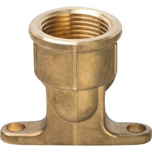 Угольник настенный с креплением STOUT 25xRp 3/4 для труб из сшитого полиэтилена аксиальный