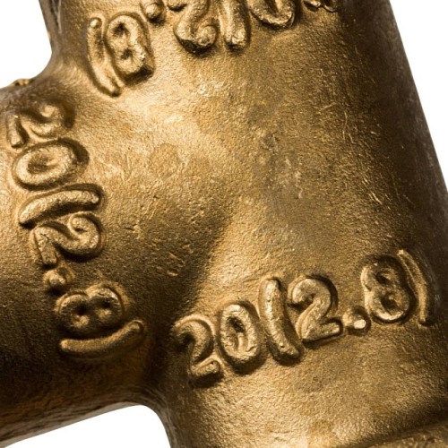 Тройник равнопроходный STOUT 20x20x20 для труб из сшитого полиэтилена аксиальный