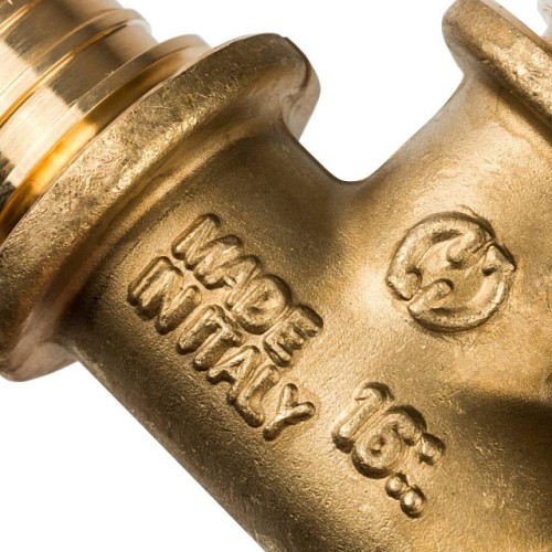 Тройник равнопроходный STOUT 20x20x20 для труб из сшитого полиэтилена аксиальный