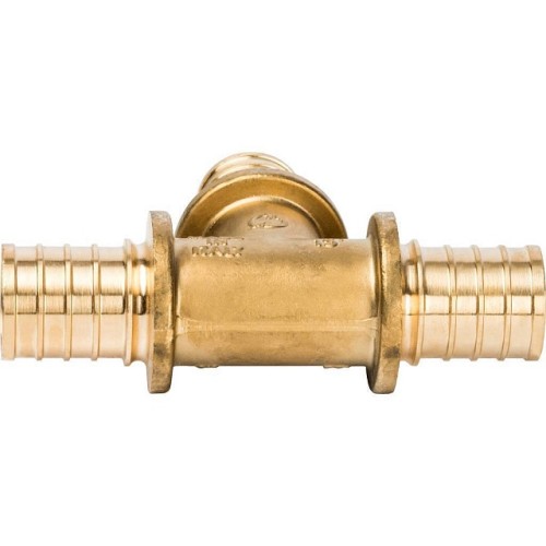 Тройник равнопроходный STOUT 32x32x32 для труб из сшитого полиэтилена аксиальный