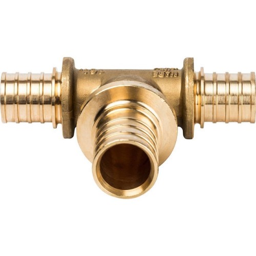 Тройник переходной STOUT 20x25x20 для труб из сшитого полиэтилена аксиальный