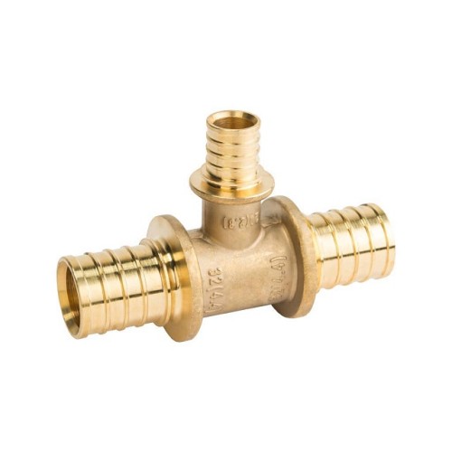 Тройник переходной STOUT 25x16x16 для труб из сшитого полиэтилена аксиальный