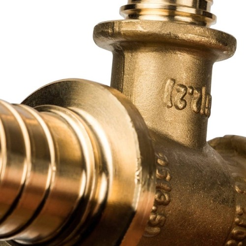 Тройник переходной STOUT 25x16x20 для труб из сшитого полиэтилена аксиальный