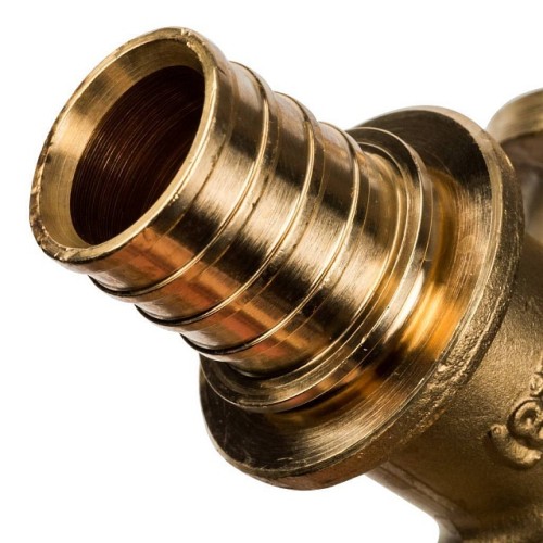 Тройник переходной STOUT 25x20x25 для труб из сшитого полиэтилена аксиальный