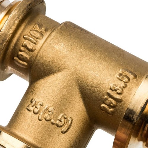 Тройник переходной STOUT 25x25x20 для труб из сшитого полиэтилена аксиальный