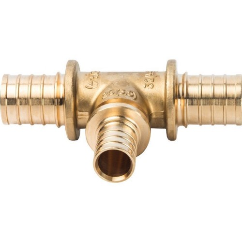 Тройник переходной STOUT 32x25x32 для труб из сшитого полиэтилена аксиальный