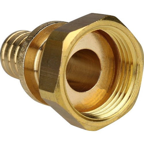 Переходник с накидной гайкой STOUT 20xG 3/4 для труб из сшитого полиэтилена аксиальный