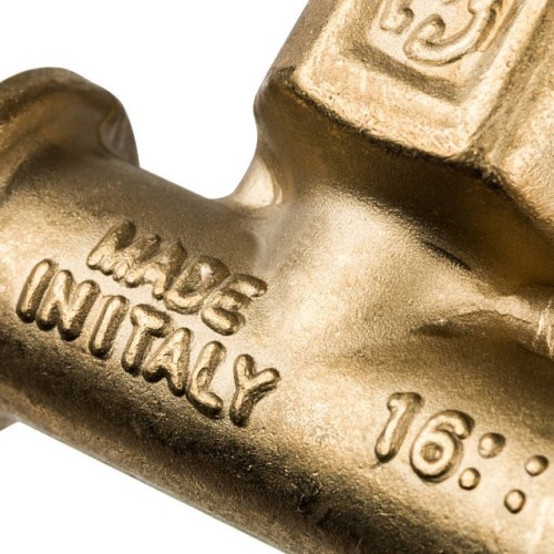 Тройник-переходник с внутренней резьбой STOUT 16xR 1/2 для труб из сшитого полиэтилена аксиальный