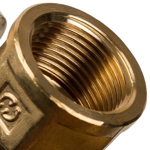 Тройник-переходник с внутренней резьбой STOUT 25xR 3/4 для труб из сшитого полиэтилена аксиальный