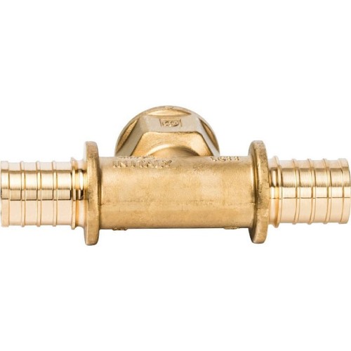 Тройник-переходник с внутренней резьбой STOUT 32xR 1 для труб из сшитого полиэтилена аксиальный