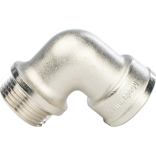 Угольник никелированный STOUT НВ 1  с упором