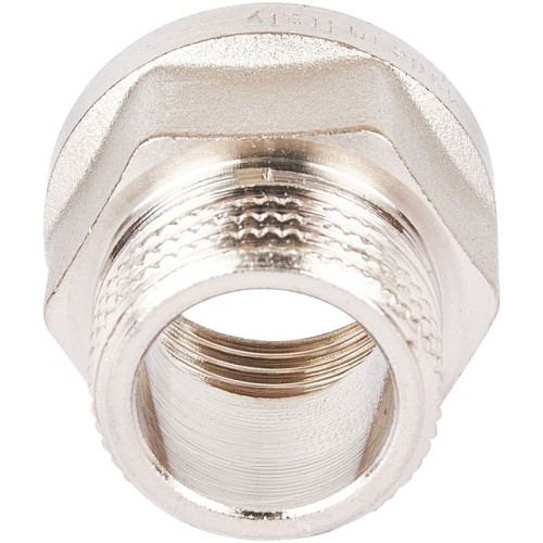 Переходник STOUT под ключ ВН никелированный 1/2 x1/2