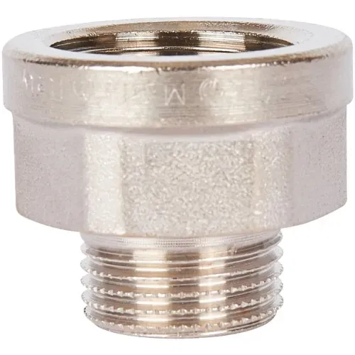 Переходник STOUT под ключ ВН никелированный 1/2 x3/8