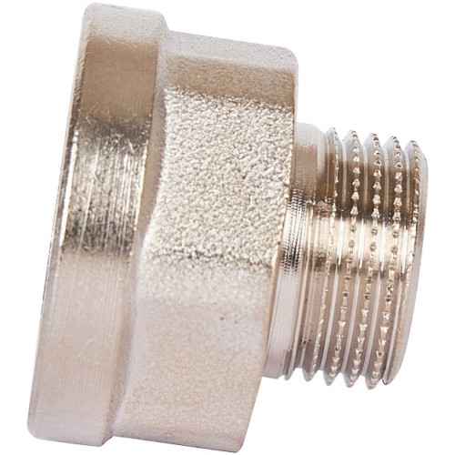 Переходник STOUT под ключ ВН никелированный 1/2 x3/8
