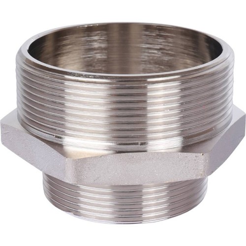 Ниппель НН STOUT переходной никелированный 2 1/2X2