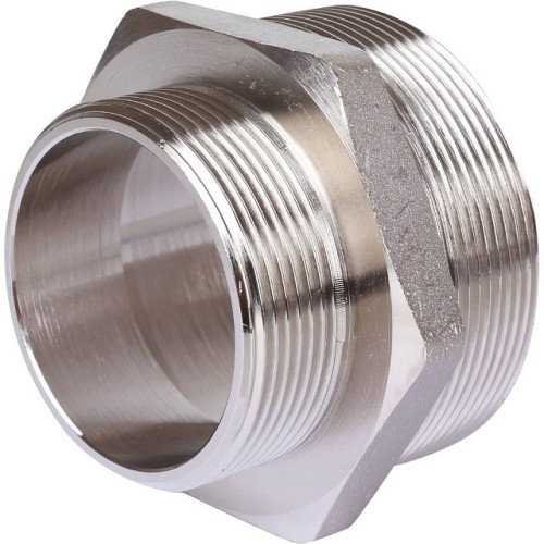 Ниппель НН STOUT переходной никелированный 2 1/2X2