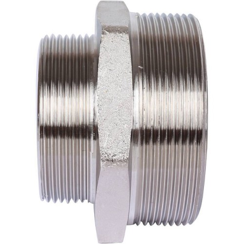 Ниппель НН STOUT переходной никелированный 2 1/2X2