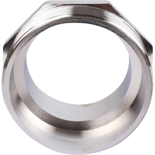 Ниппель НН STOUT переходной никелированный 3 X2 1/2