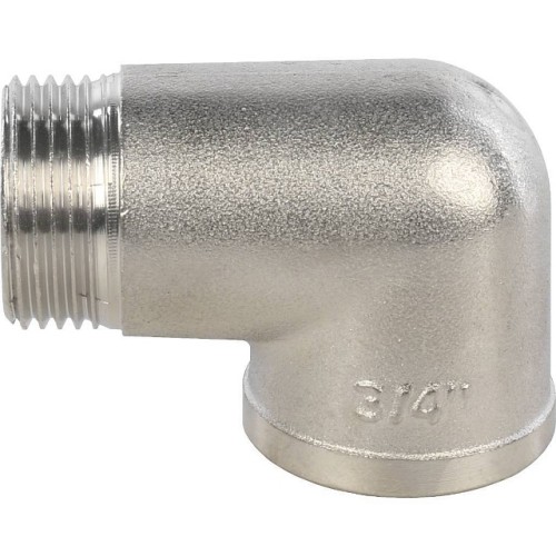 Угольник STOUT НВ никелированный 3/4