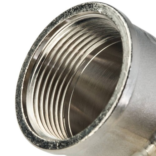 Угольник STOUT ВВ никелированный 1 1/4